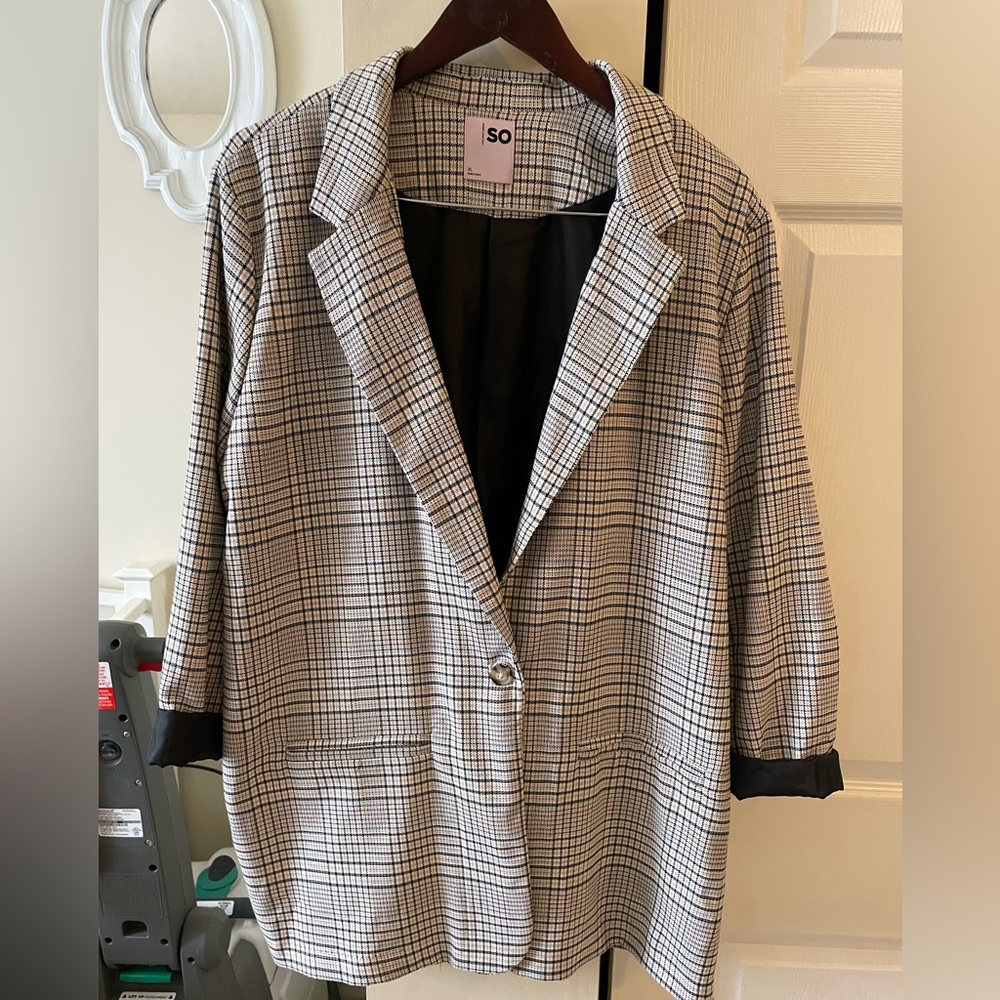 NWT, oversized blazer